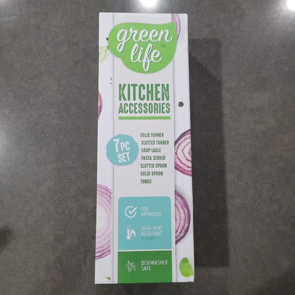 Greenlife Utensils 7pc Set - Picture 4 of 4